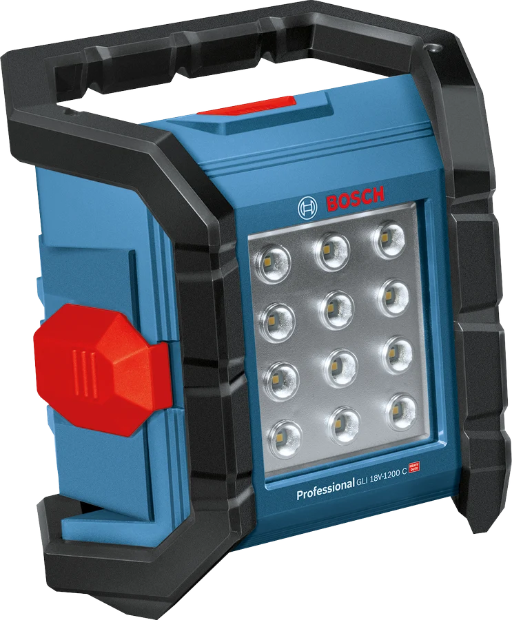 Bosch Professional GLI 18V-1200 C Akku-Bauleuchte 1200 Lumen ohne Akku/Lader (0601446700)