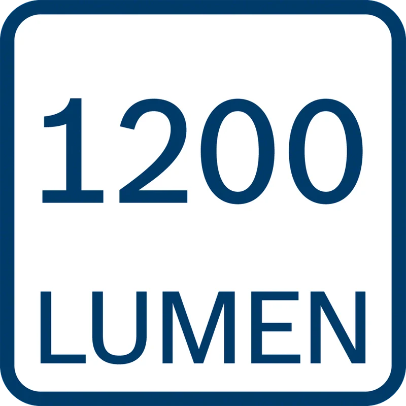 Bosch Professional GLI 18V-1200 C Akku-Bauleuchte 1200 Lumen ohne Akku/Lader (0601446700)