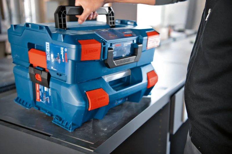 Bosch Koppelhebel für L-CASE / L-BOXX (2 Stück, Verbinder, Kopplungsstücke, Koffersystem)