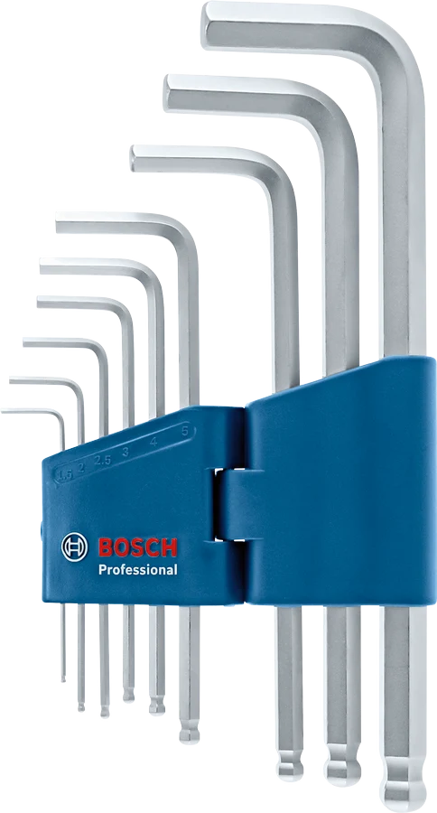 Bosch Innensechskantschlüssel Set Hex 9 tlg.