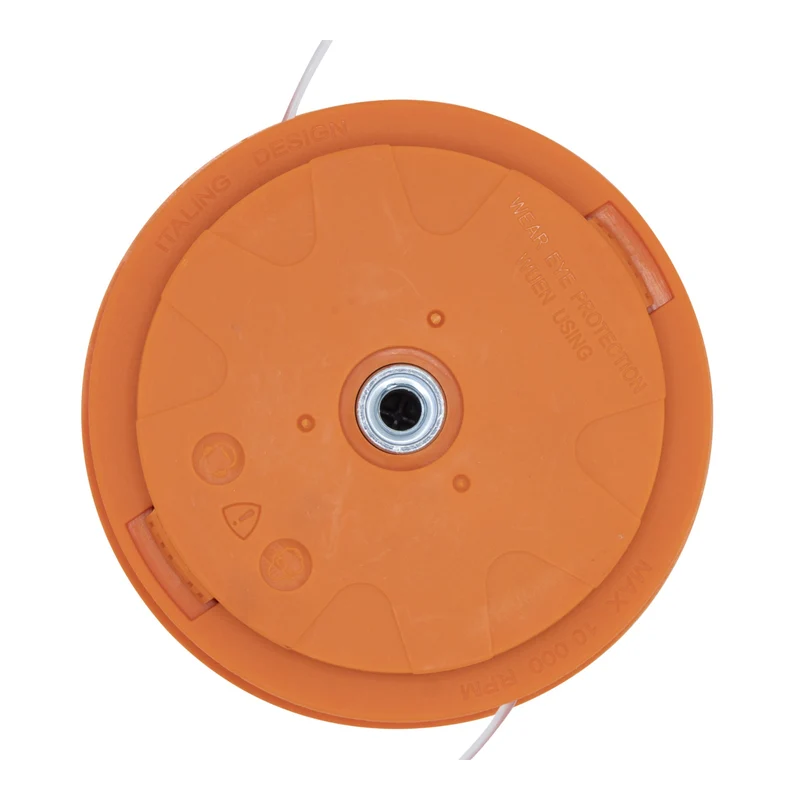 Alter Artikel - Procraft MR-5 Fadenkopf Garden Orange mit Aluminium Basis 2,4 mm x 2,5 m M10 x 1,25