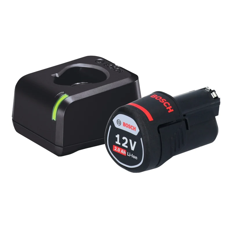 Bosch GEX 12V-32 Akku Exzenterschleifer 12 V 32 mm Brushless + 1x Akku 2,0 Ah + Ladegerät