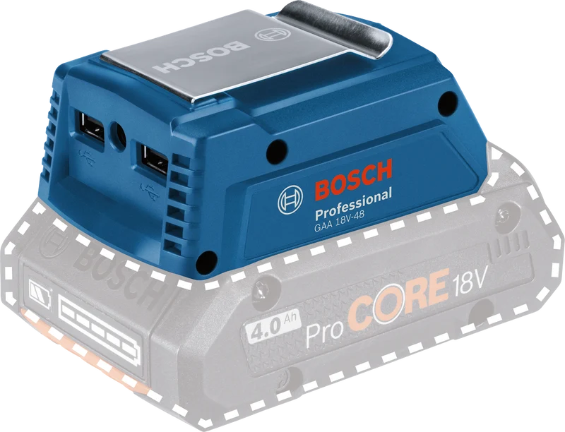 Bosch Professional GAA 18V-48 USB-Ladeadapter 2.4 A