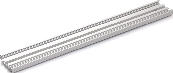 GEZE Zargenausgleichsprofil Wandmontage Aluminium Edelstahl-Look ( 3000255380 )