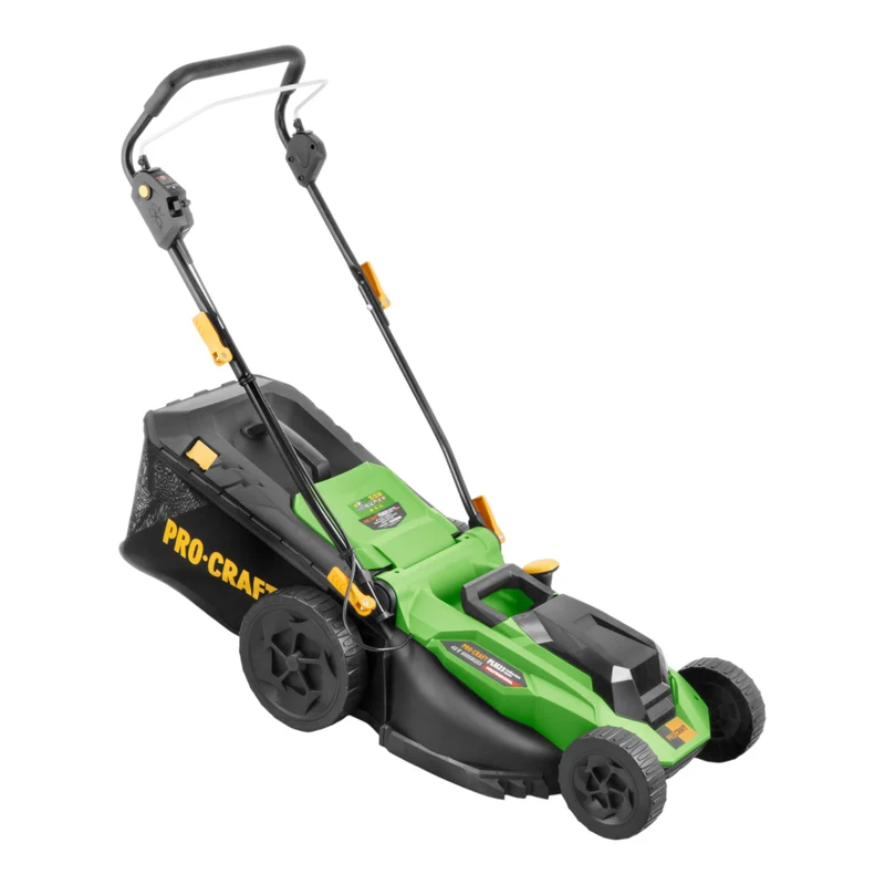 Procraft PLM23bb Akku Rasenmäher 40 V ( 2x 20 V ) 430 mm Brushless + 4x Akku 4,0 Ah + Ladegerät
