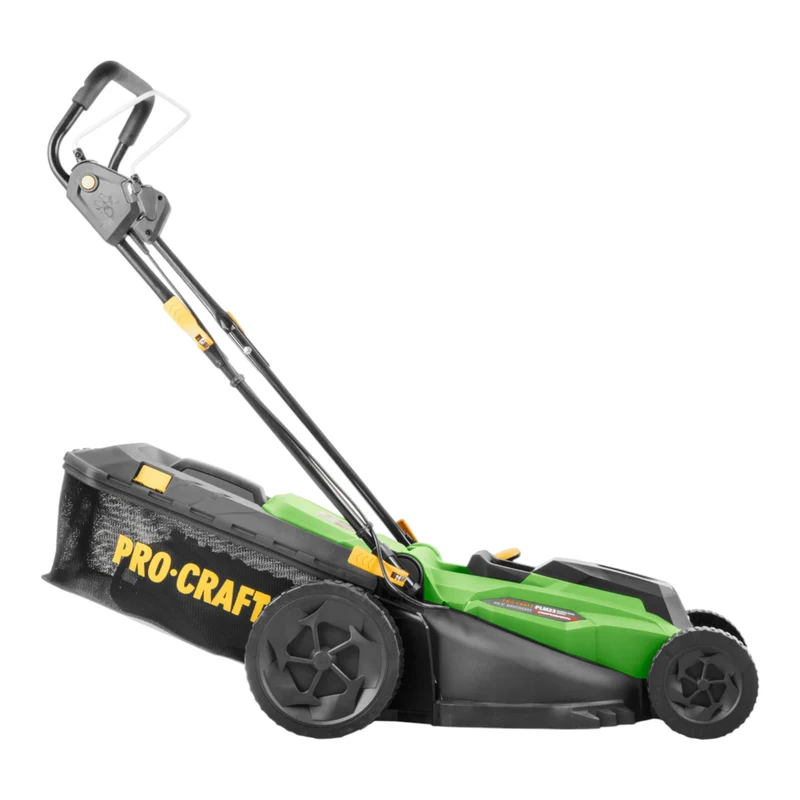 Procraft PLM23bb Akku Rasenmäher 40 V ( 2x 20 V ) 430 mm Brushless + 4x Akku 4,0 Ah + Ladegerät