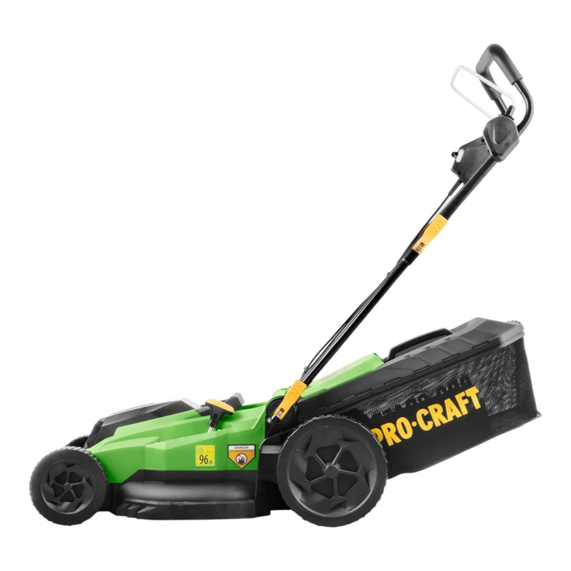 Procraft PLM23bb Akku Rasenmäher 40 V ( 2x 20 V ) 430 mm Brushless + 4x Akku 8,0 Ah + Ladegerät
