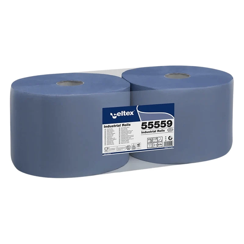 Putzpapier blau
