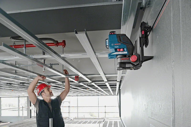 Bosch Professional Universalhalterung BM 1 + Deckenklammer (0601015A01)