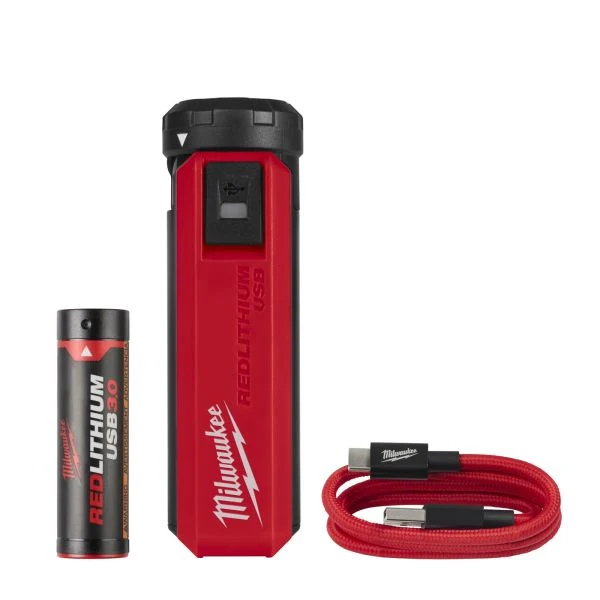 Milwaukee L4 PPS-301 USB-Akku und Ladegerät mit 2.1 A Ladestrom