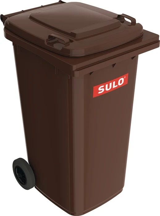 SULO Müllgroßbehälter 240 l HDPE braun 5 Stück ( 9000466130 )