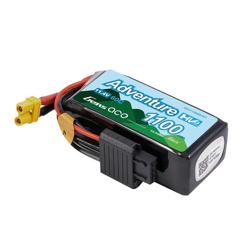 Gens Ace Adventure G-Tech 1100mAh 3S1P 11,4V 60C Hochvolt-LiPo-Akku XT30
