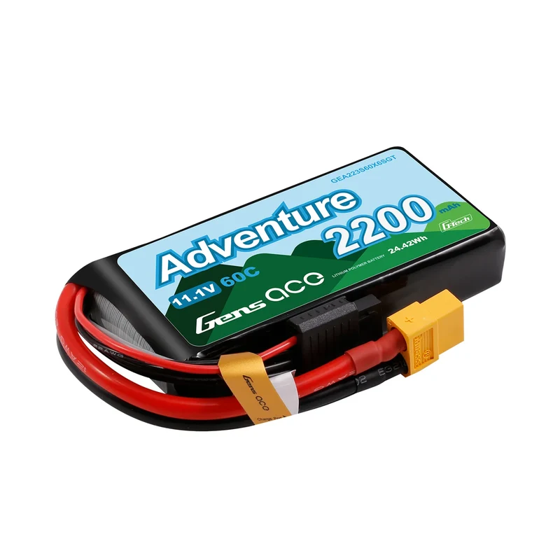 Gens Ace Adventure G-Tech 2200mAh 3S1P 11,1V 60C LiPo-Akku XT60