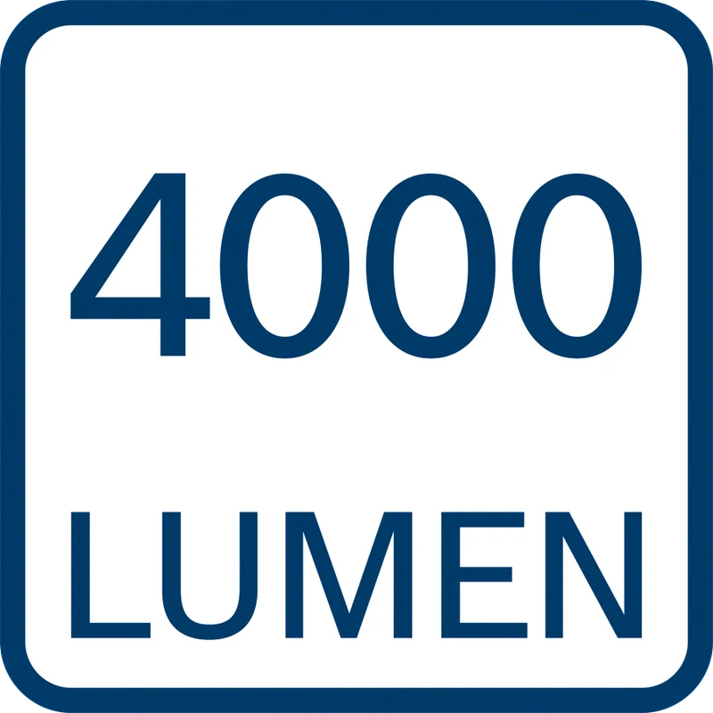 Bosch Professional GLI 18V-4000 C Akku-Bauleuchte 4000 Lumen ohne Akku/Lader (0601446800)