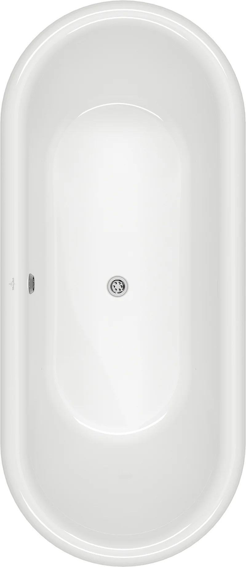 Villeroy & Boch Hommage Freistehende Badewanne 1771x771mm Quaryl
