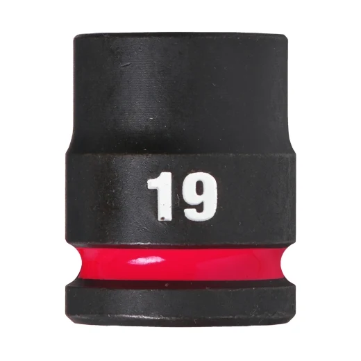 Milwaukee Shockwave Schlagnuss 1/2" 19 x 38 mm vierkant kurz