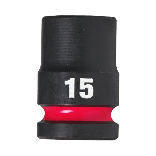 Milwaukee 15 x 38 mm SHOCKWAVE Schlagnuss 1/2" kurz