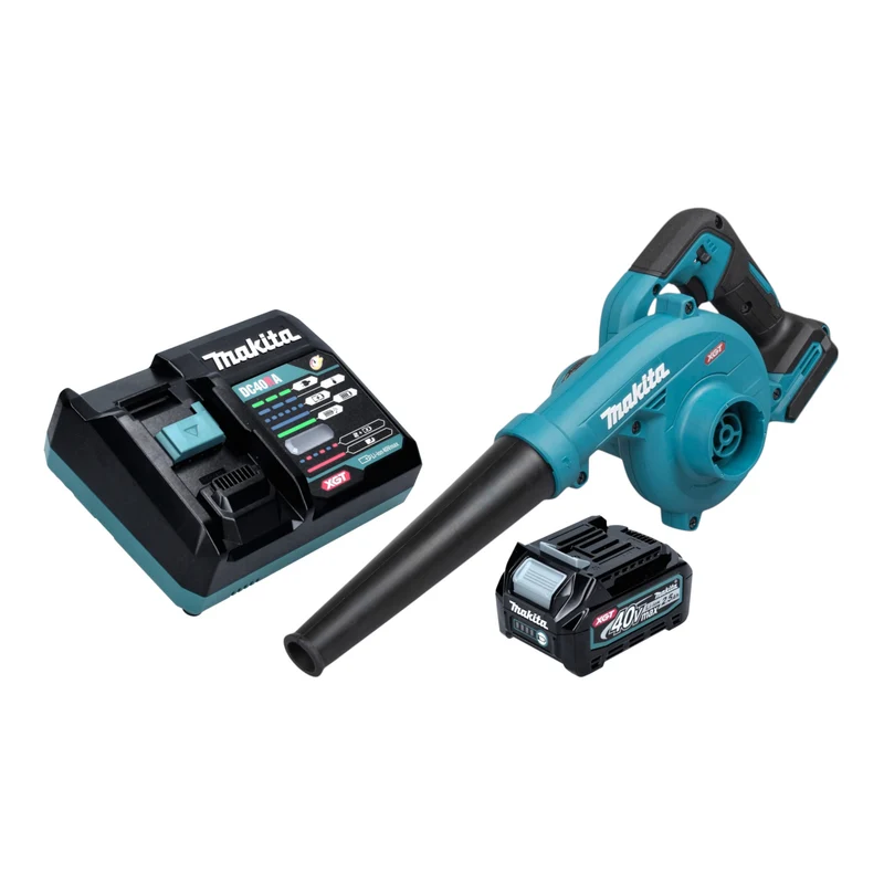Makita UB 002 GD101 Akku Gebläse 40 V max. + 1x Akku 2,5 Ah + Ladegerät