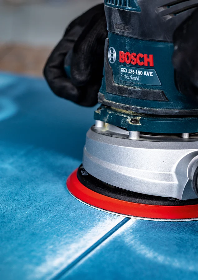 Bosch EXPERT C470 Schleifp. mit 8 Löchern für Exzenterschl., 125 mm, K 120, 50-tlg.
