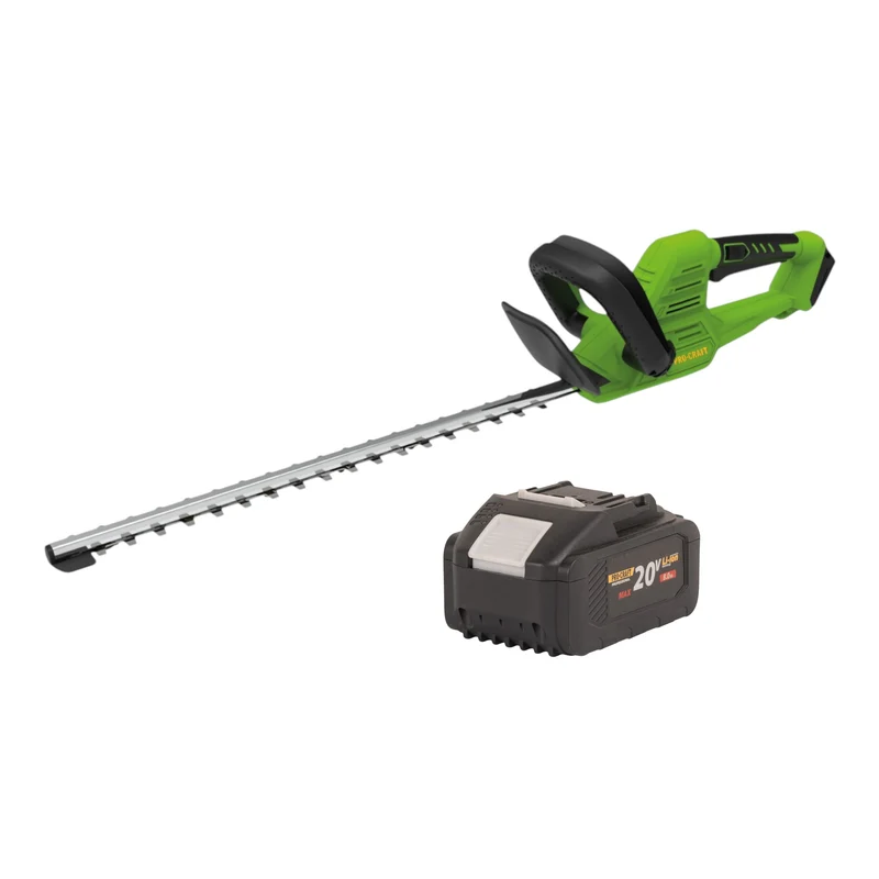 Procraft PZA26bb Akku Heckenschere 20 V 550 mm Brushless + 1x Akku 8,0 Ah - ohne Ladegerät