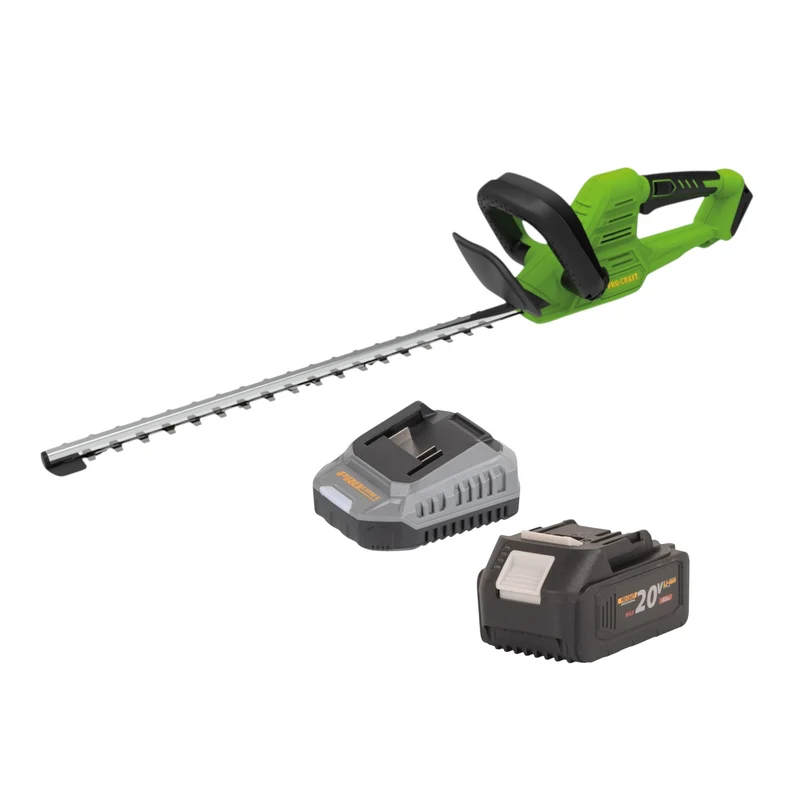 Procraft PZA26bb Akku Heckenschere 20 V 550 mm Brushless + 1x Akku 4,0 Ah + Ladegerät