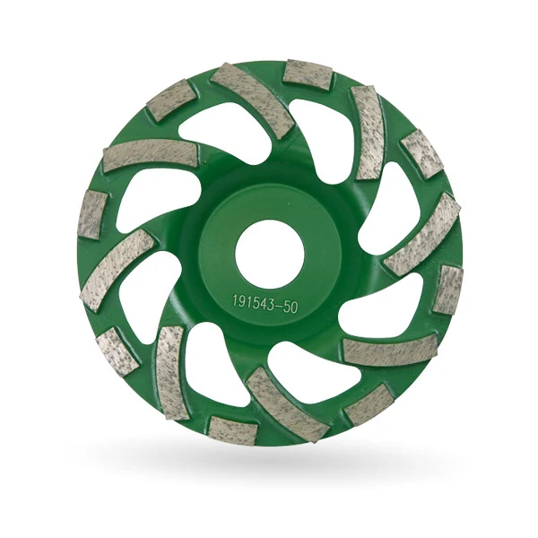 CEDIMA CST Solid Schleiftopf Ø 125 x 22,23 mm mit 8 Segmente (50007546)