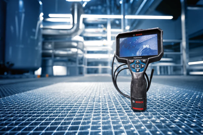 Bosch Professional GIC 12V-5-27 C Akku-Inspektionskamera mit Akku/Lader in L-Boxx 136 (0601241401)