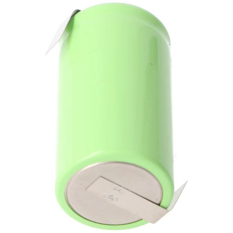 AccuCell Akku D9000 NiMH 9000mAh Akku, Mono D LR20, Flattop mit Lötfahnen in Z-Form