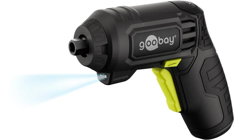 Goobay 4in1 Mini-Akkuschrauber-Set 35-tlg. – kompakt, flexibel und leistungsstark