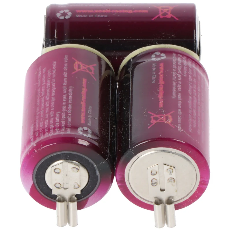 AccuCell Akku kompatibel zu Wella Expert HS50 NiMH 3,6V mit 1300mAh, 46,5 x 34 x 18mm