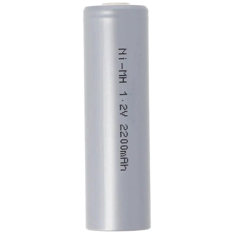 AccuCell HHR2200 Mignon AA Zelle NiMH Akku Flat Top mit 2200mAh, 50x14,5mm