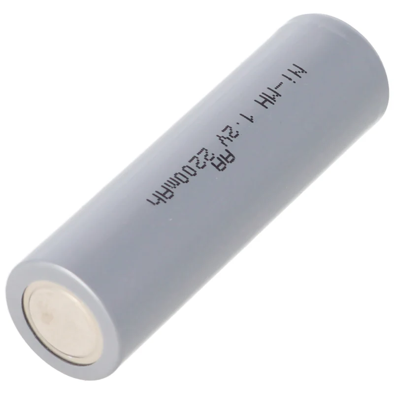 AccuCell HHR2200 Mignon AA Zelle NiMH Akku Flat Top mit 2200mAh, 50x14,5mm
