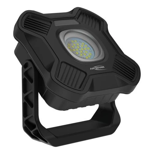ANSMANN Arbeitsleuchte WL2000R – wiederaufladbare LED Arbeitsleuchte mit 2000 Lumen und Powerbankfunktion