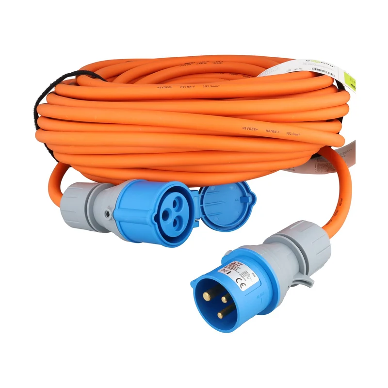 Goobay CEE-Verlängerung, CEE-Stecker auf CEE-Kupplung, 5 m