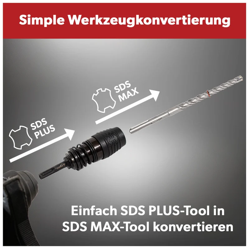 Siwitec Adapter SDS Plus zu SDS Max