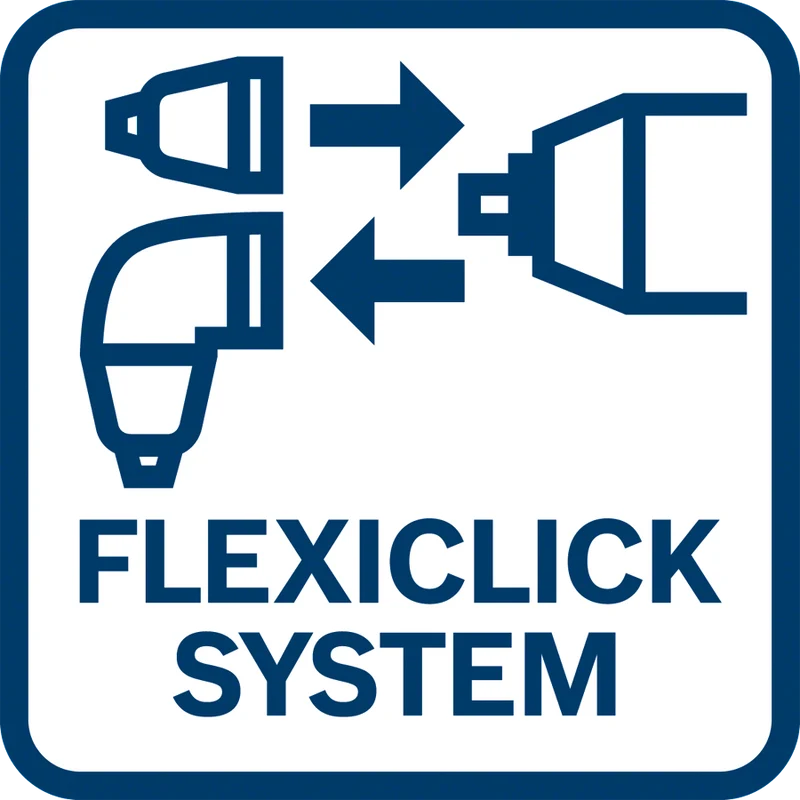 Bosch Professional GFA 12-H Hammeraufsatz FlexiClick für Akkuschrauber GSR 12-35 FC