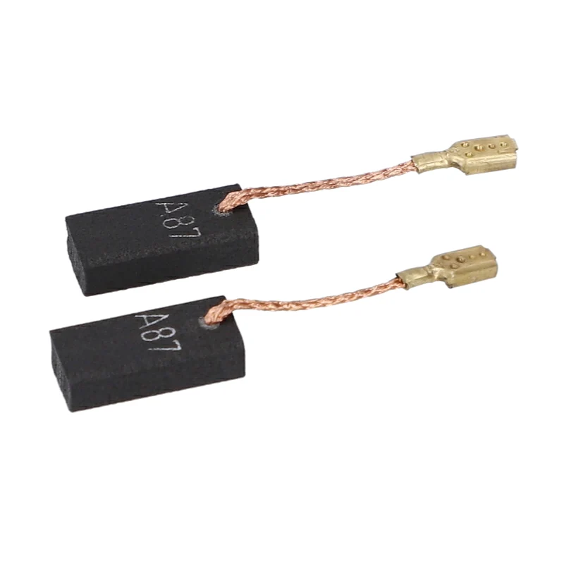 Bosch Kohlebürstensatz für GST, STP, GGS, PAM, POF, GNA, PKF (5 x 8 mm, Kohlen, Ersatzteil)