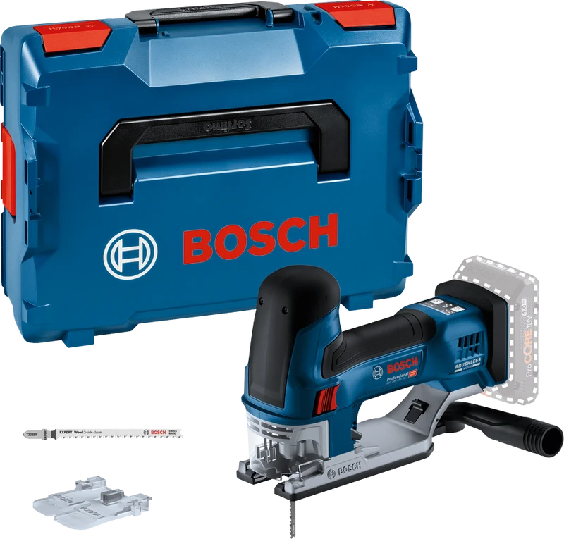 Bosch Professional GST 18V-155 SC Akku-Stichsäge ohne Akku/Lader in L-BOXX
