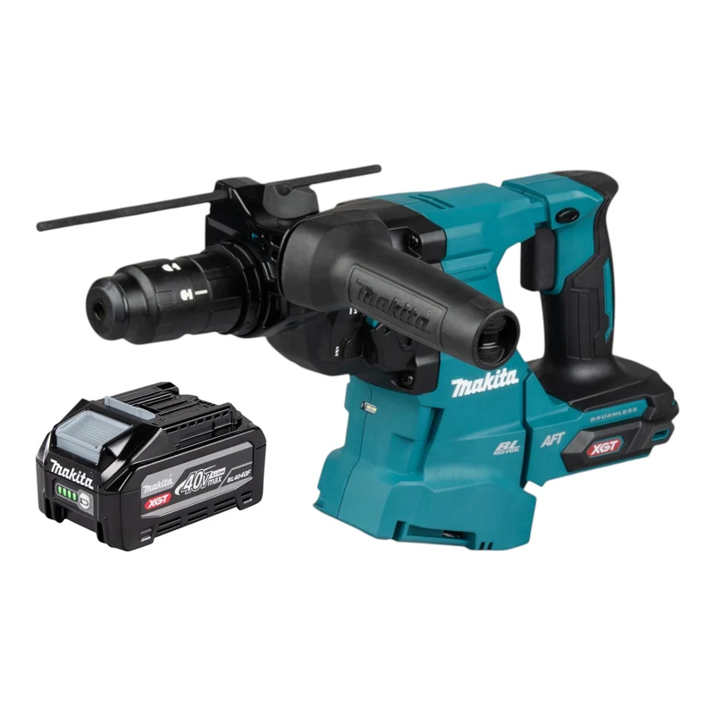 Makita HR 012 GU1 Akku Kombihammer 40 V max. 3,3 J SDS plus Brushless + 1x Akku 4,0 Ah - ohne Ladegerät