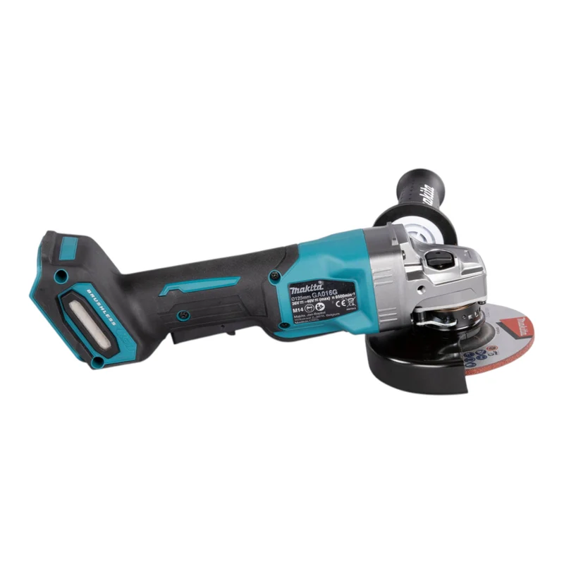 Makita GA 016 GU201 Akku Winkelschleifer 40 V max. 125 mm Brushless + 2x Akku 4,0 Ah + Ladegerät