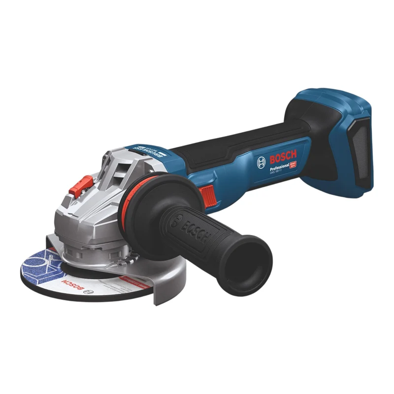 Bosch GWS 18V-11 Professional Akku Winkelschleifer 18 V 125 mm Brushless + 2x ProCORE Akku 4,0 Ah + Ladegerät + L-Boxx