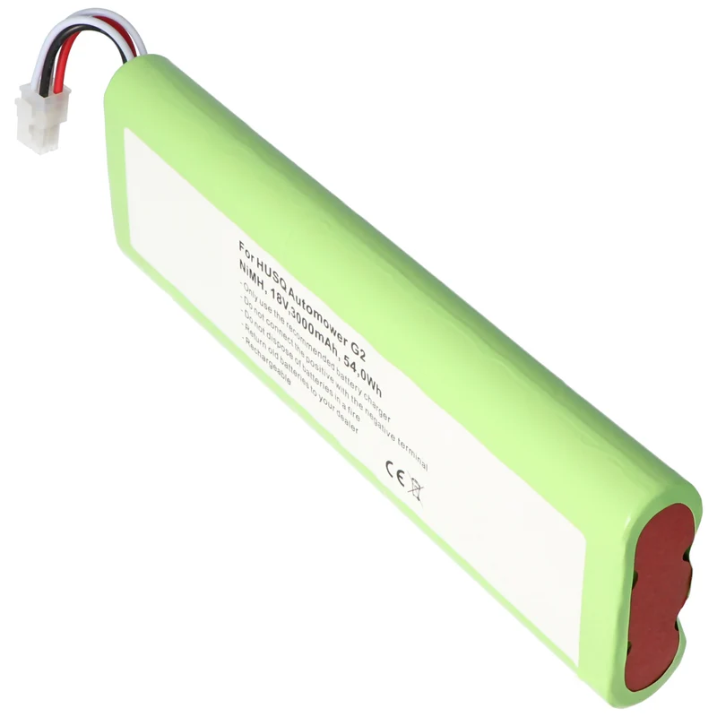 AccuCell Akku passend für Husqvarna Automower 260ACX, G2 2006, NiMH, 18V, 3000mAh, 54,0Wh
