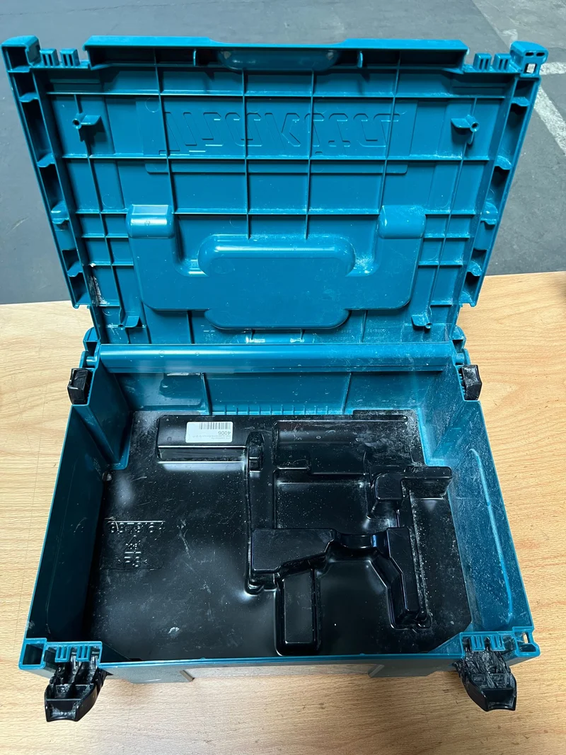 Makita MAKPAC 2 Systemkoffer ( 821550-0 ) 395 x 295 x 157 mm - ohne Einlage - Reparaturgerät