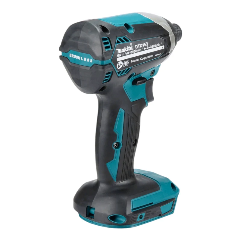Makita DTD 153 RF1E Akku Schlagschrauber 18 V 170 Nm 1/4" Brushless + 1x Akku 3,0 Ah + Ladegerät + Koffer