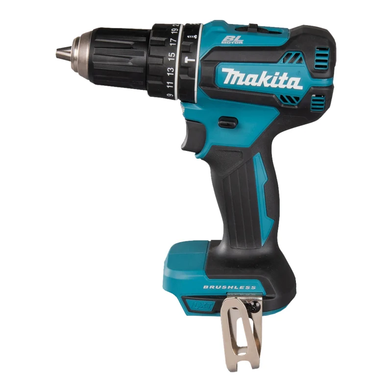 Makita DHP 485 RFE Akku Schlagbohrschrauber 18 V 50 Nm Brushless + 2x Akku 3,0 Ah + Ladegerät + Koffer