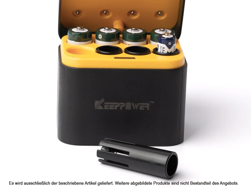 Xtar AA-auf-AAA Akku Adapterhülse für Ladeboxen (4 St.)