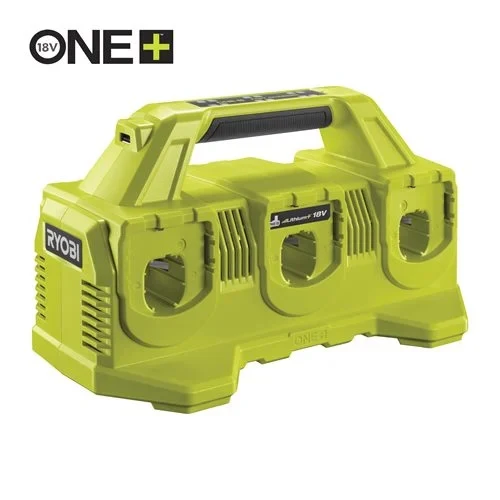 RYOBI RC18640 Ladestation 4.0 A (für bis zu 6 18V Akkus im Karton)