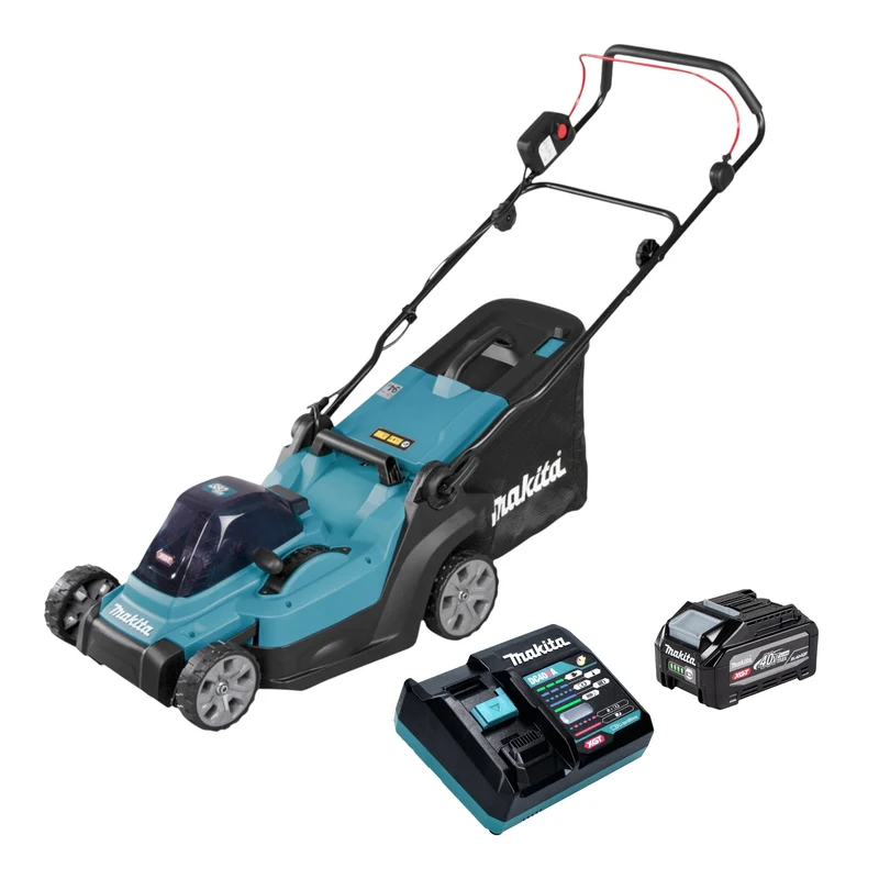 Makita LM 003 GU102 Akku Rasenmäher 40 V max. 38 cm 40 l + 1x Akku 4,0 Ah + Ladegerät