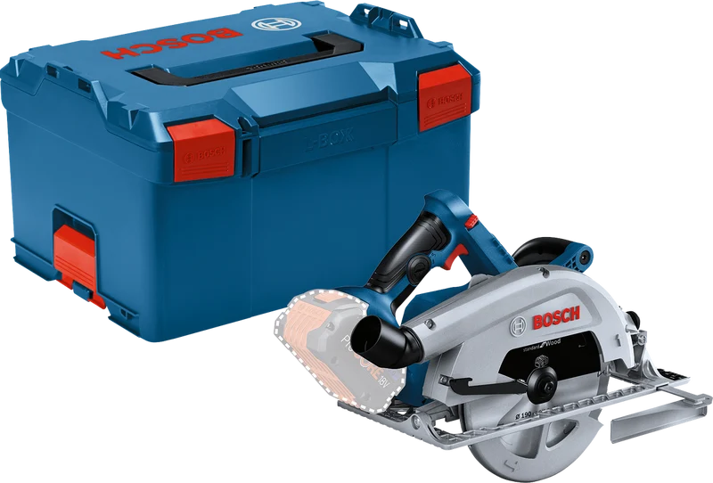 Bosch Akku-Kreissäge BITURBO GKS 18V-68 C: L-BOXX, Parallelanschlag, 1x Kreissägeblatt