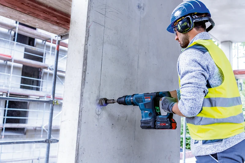 Bosch Akku-Bohrhammer BITURBO mit SDS max GBH 18V-36 C, Handwerkerkoffer